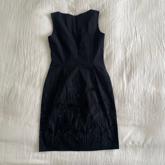 Vintage YL Fitted Dress (sz 6) - Picture 5 of 5